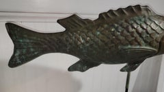 20th Century Copper Fish Weather-vane Cape Cod