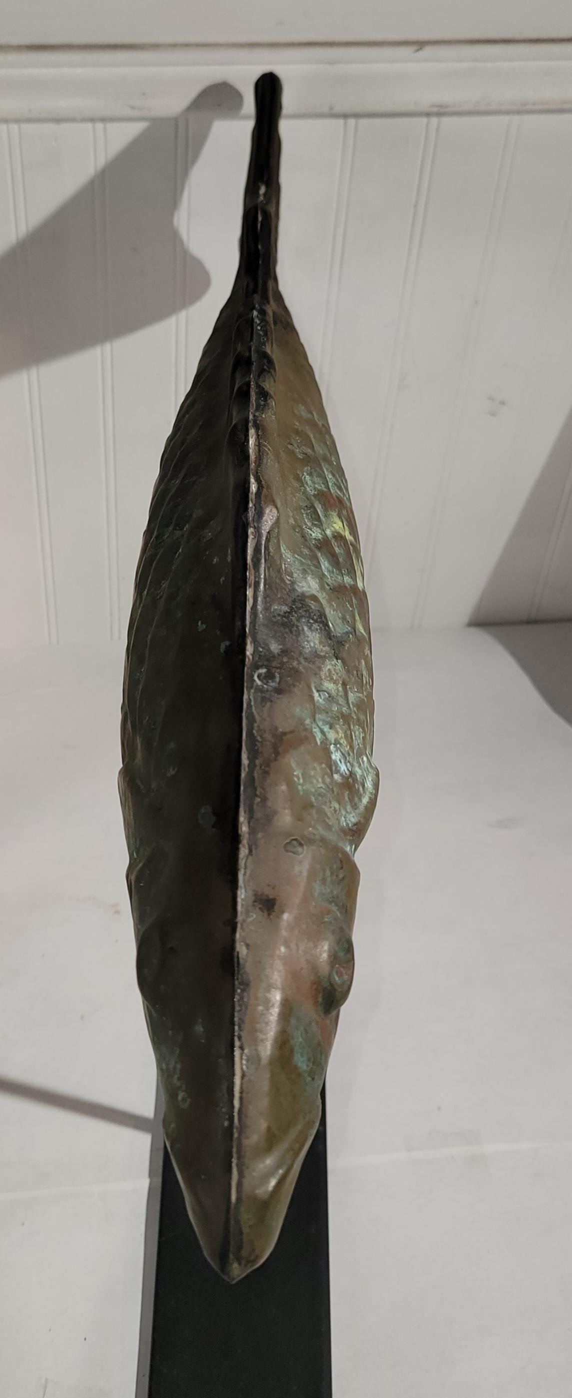 20th Century Copper Fish Weather-vane Cape Cod In Good Condition In Los Angeles, CA