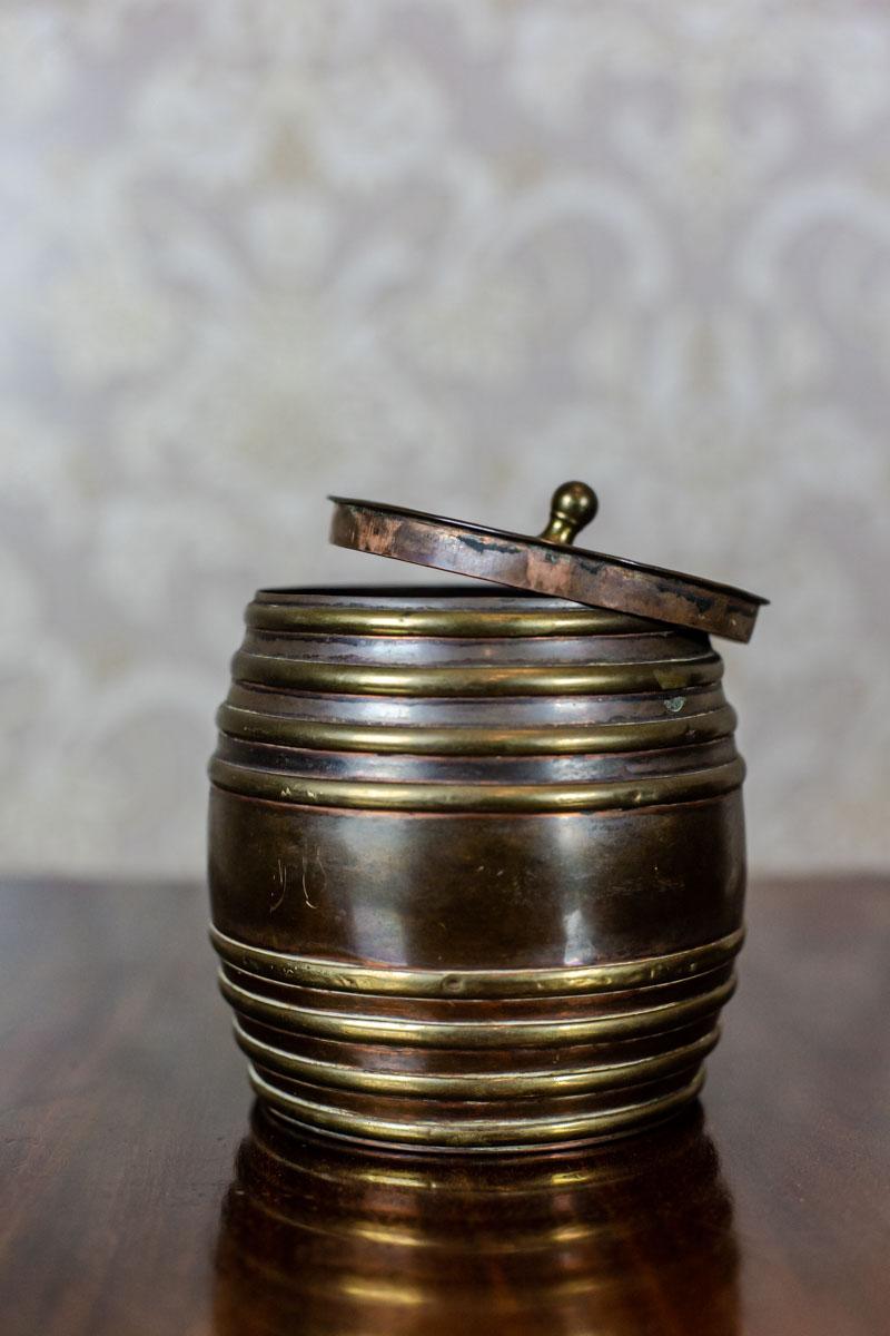 European 20th Century Copper Snuff Box For Sale