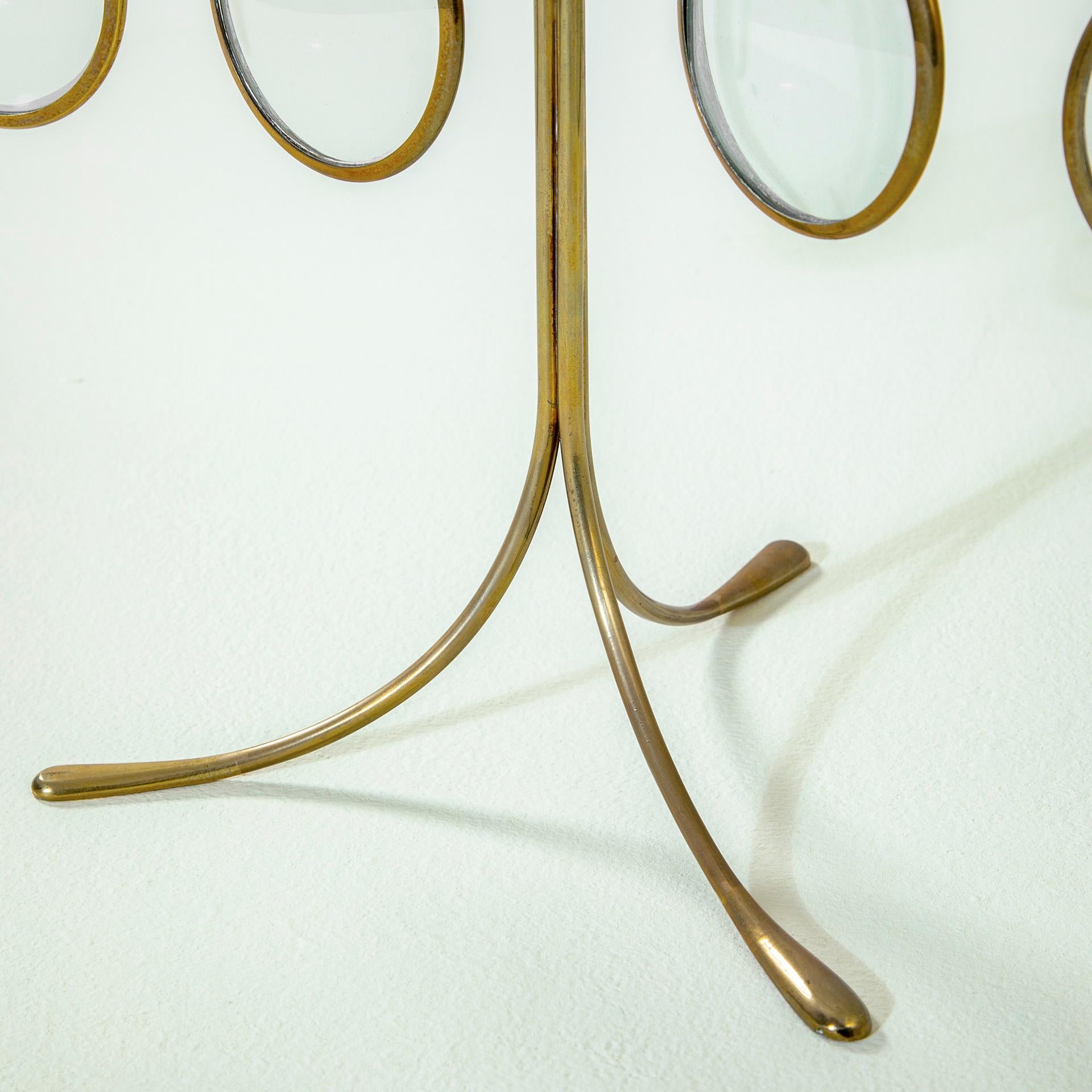 20e siècle, Corrado Corradi dell'Acqua for Azucena Photo Frame Structure Bon état - En vente à Turin, Turin