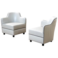 20th Century Corrado Corradi dell'Acqua Pair of Armchairs or Sofa for Azucena