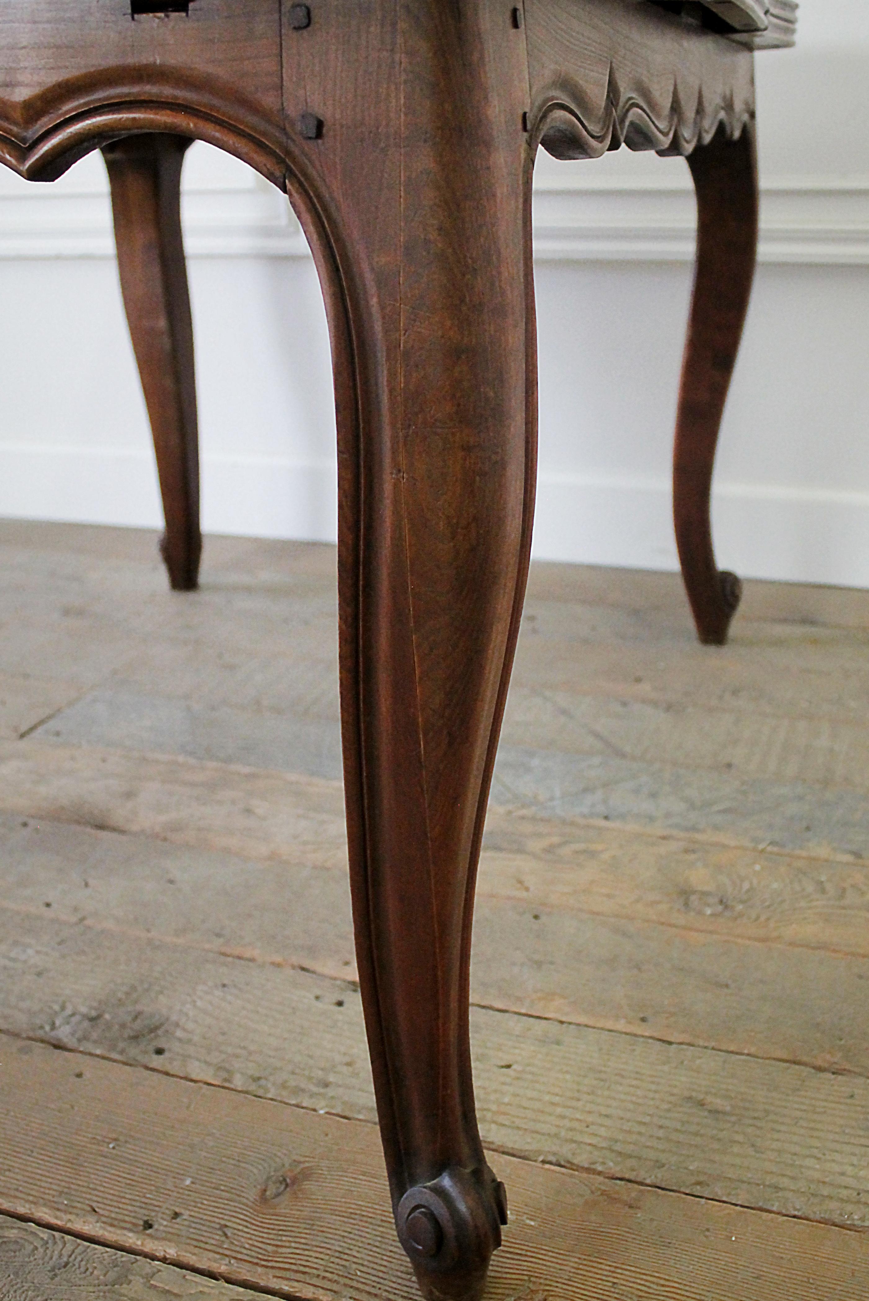 20th Century Country French Parquet Dining Table 4