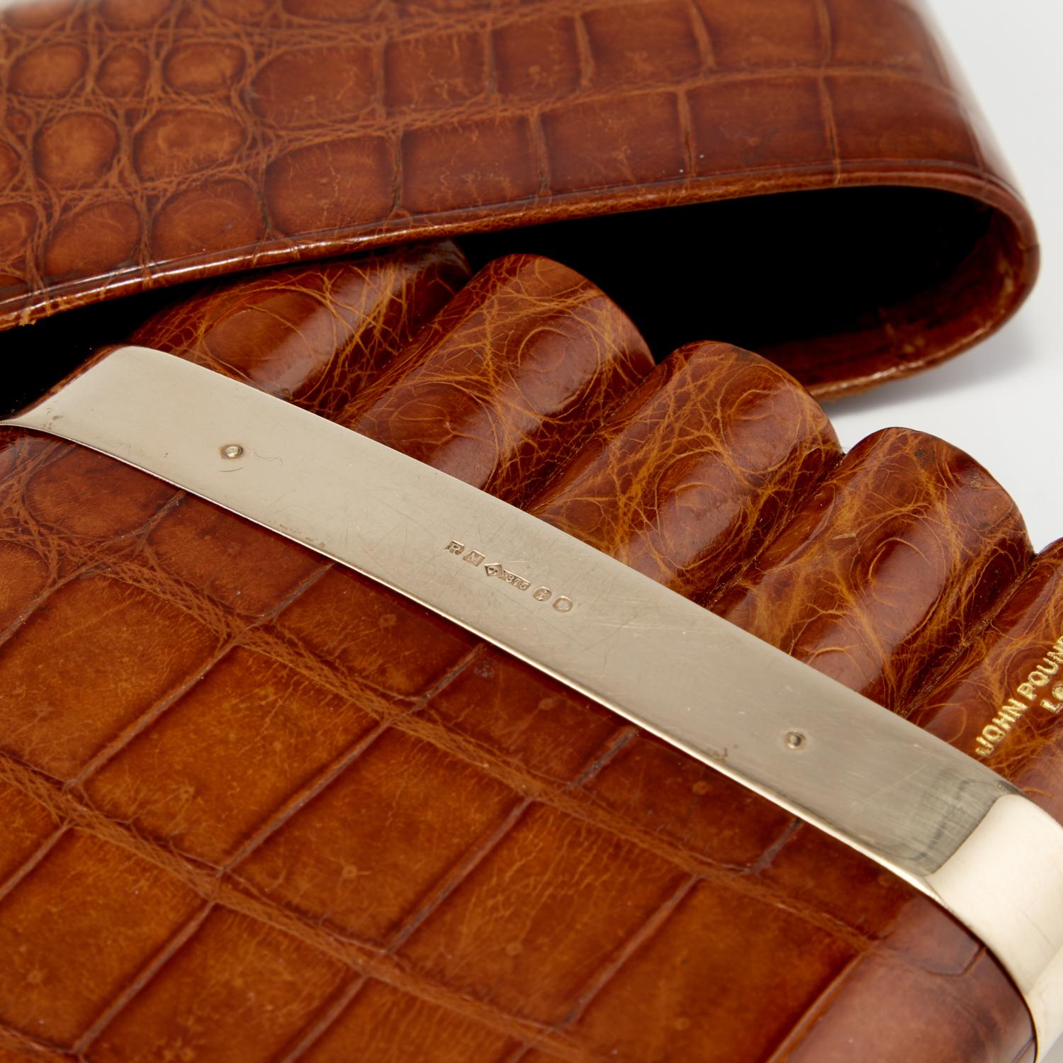 alligator cigar case