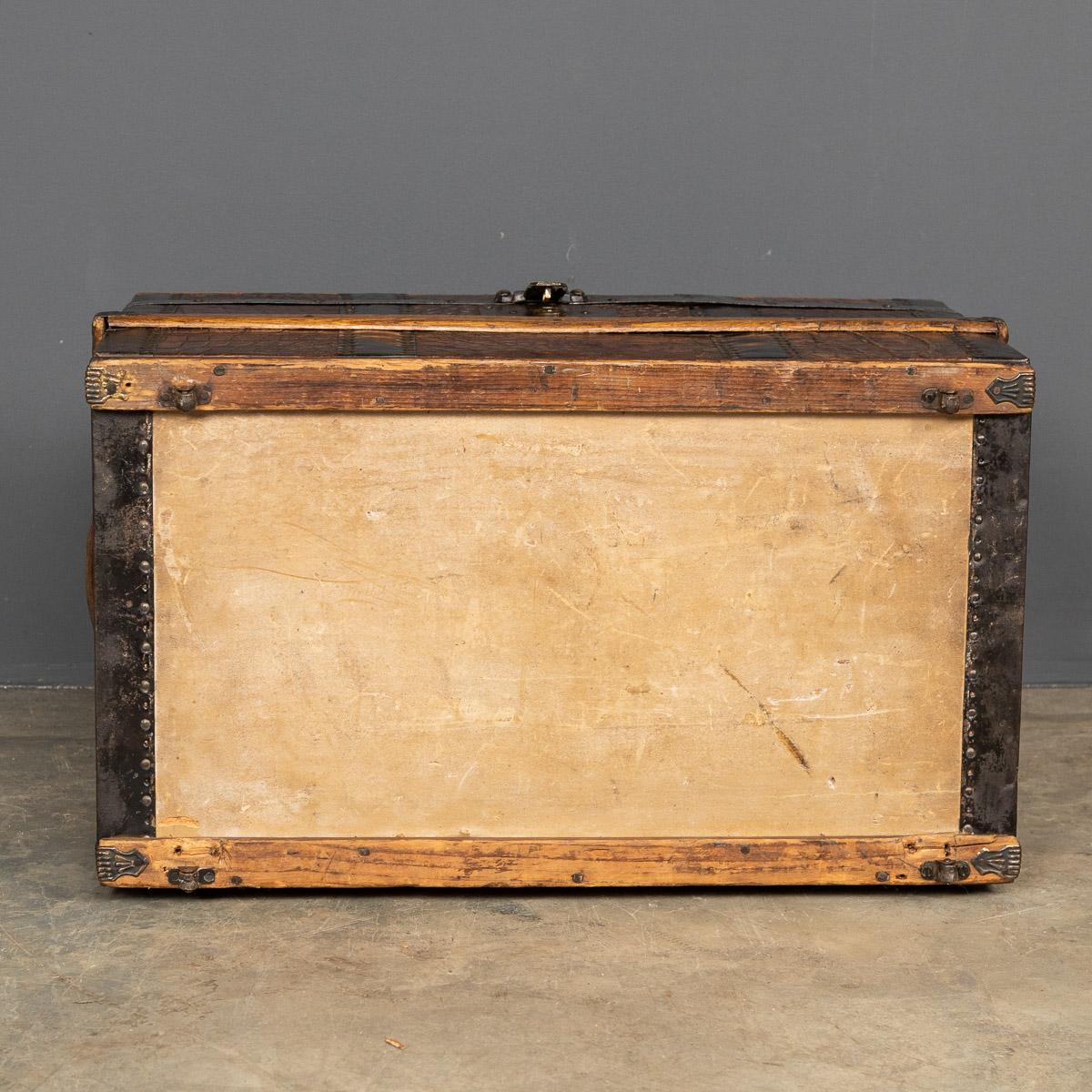 20th Century Crocodile Leather Childs Traveling Trunk, c.1910 1