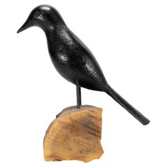 Vintage 20th Century Crow Decoy