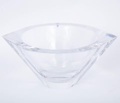 Coupe en cristal du 20e siècle
