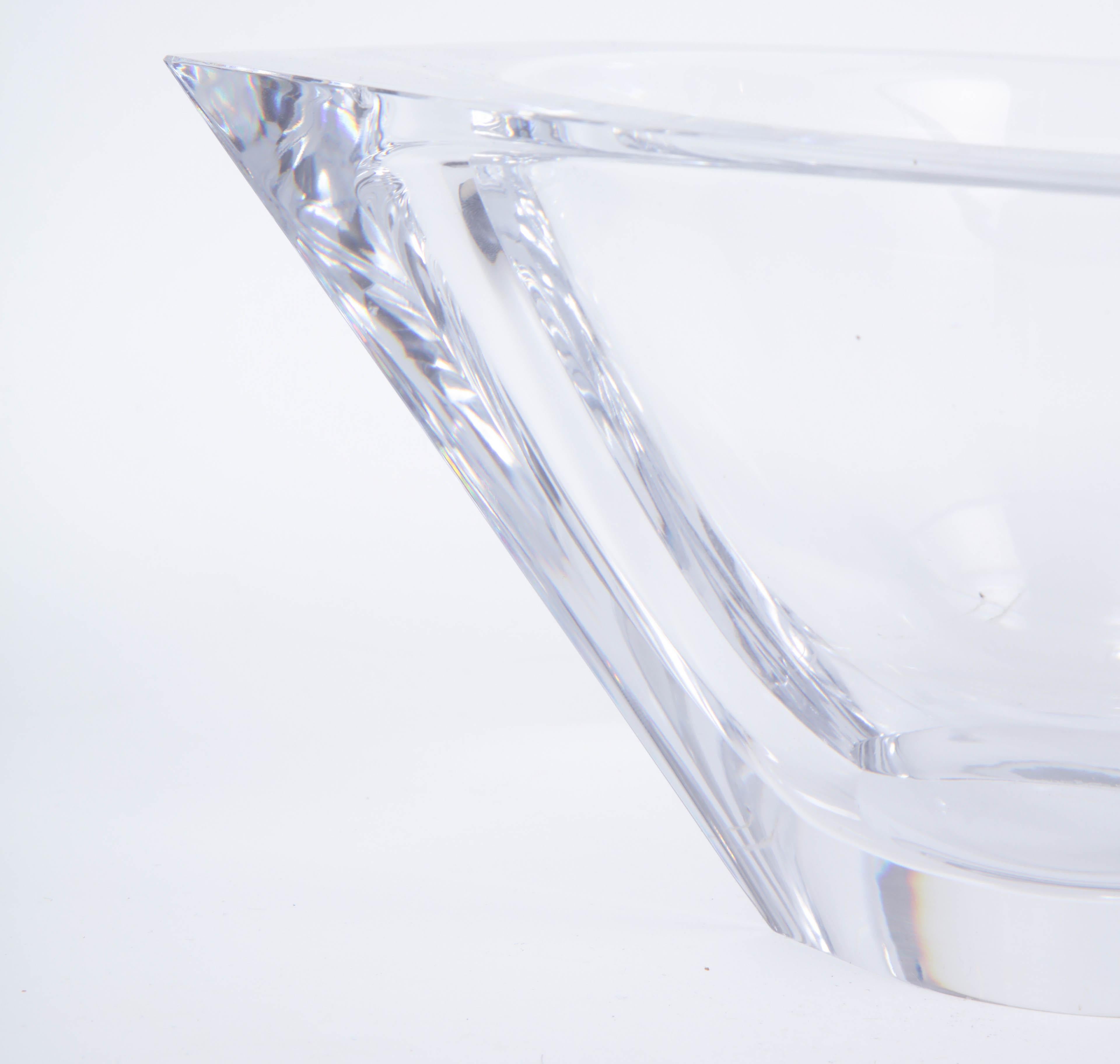 20th Century Crystal Bowl For Sale 1