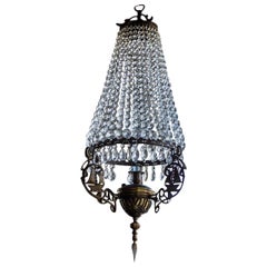 20th Century Crystal Chandelier with a Maritime Motif
