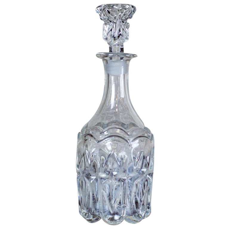 20th Century Crystal Decanter For Sale at 1stDibs
