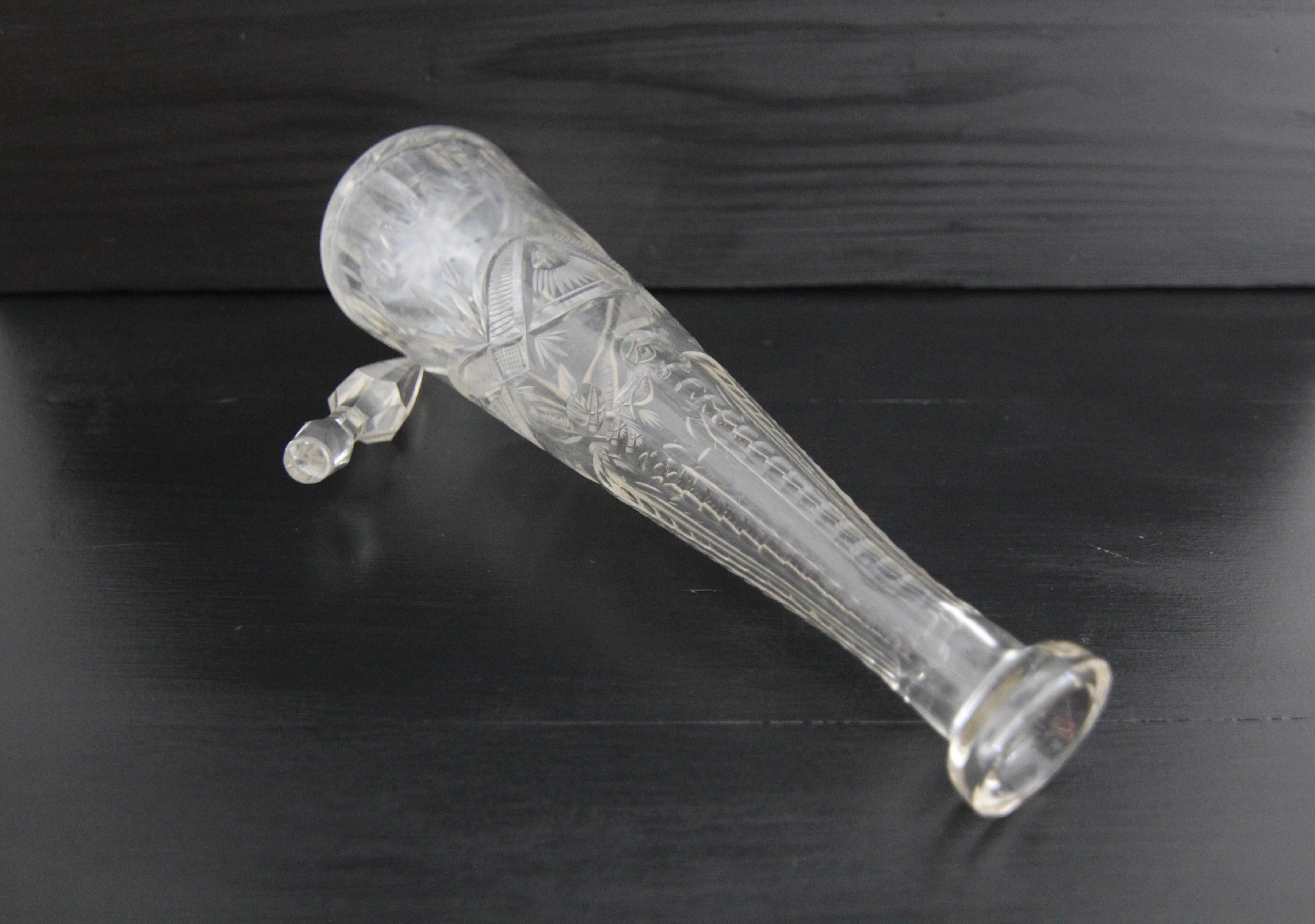 Carafe en cristal du 20e siècle en vente 5