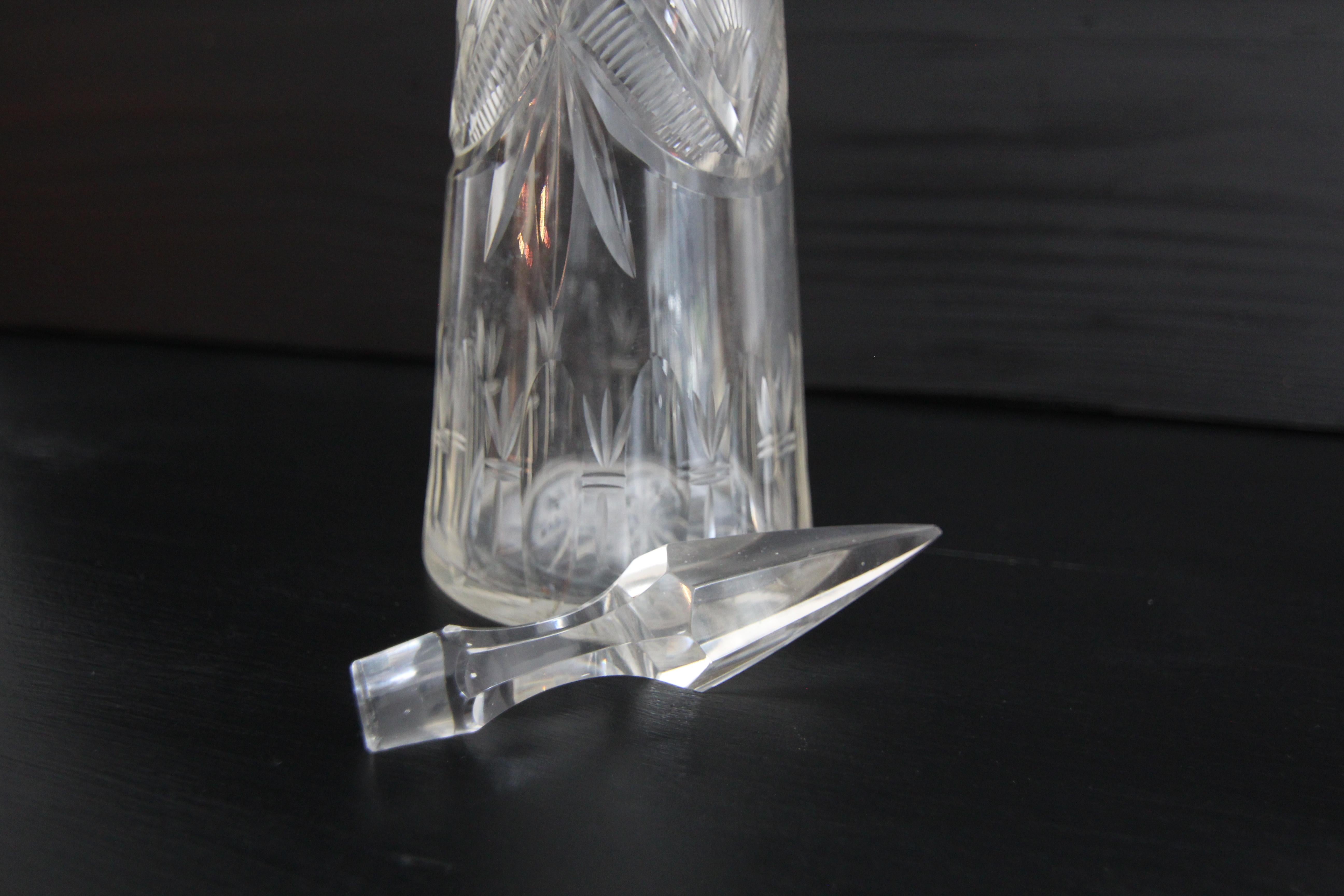 Verre Carafe en cristal du 20e siècle en vente