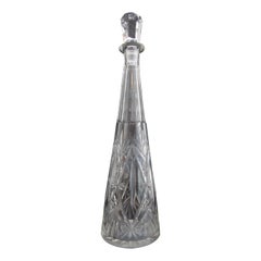 Carafe en cristal du 20e siècle