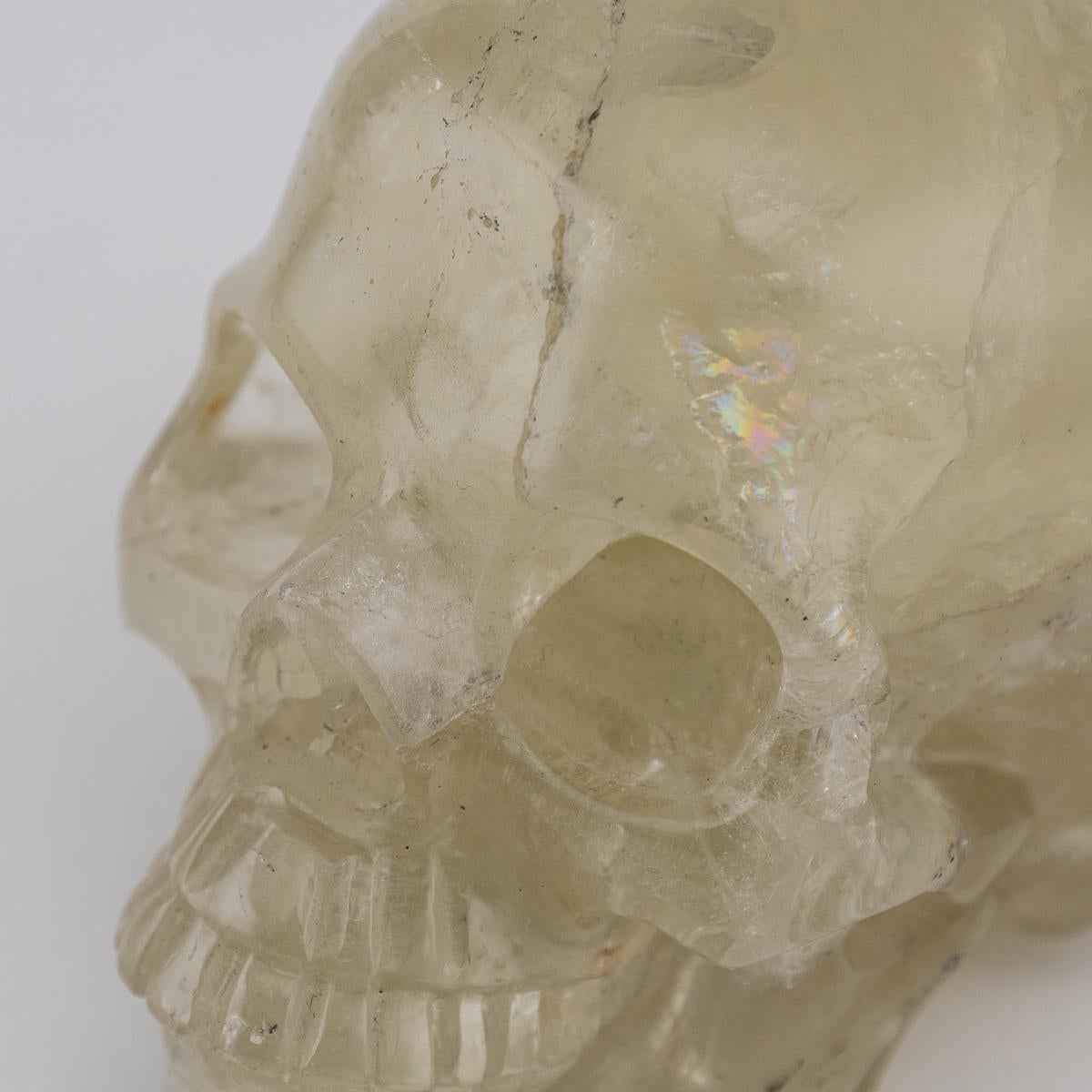 Crâne de cristal du 20e siècle en vente 5
