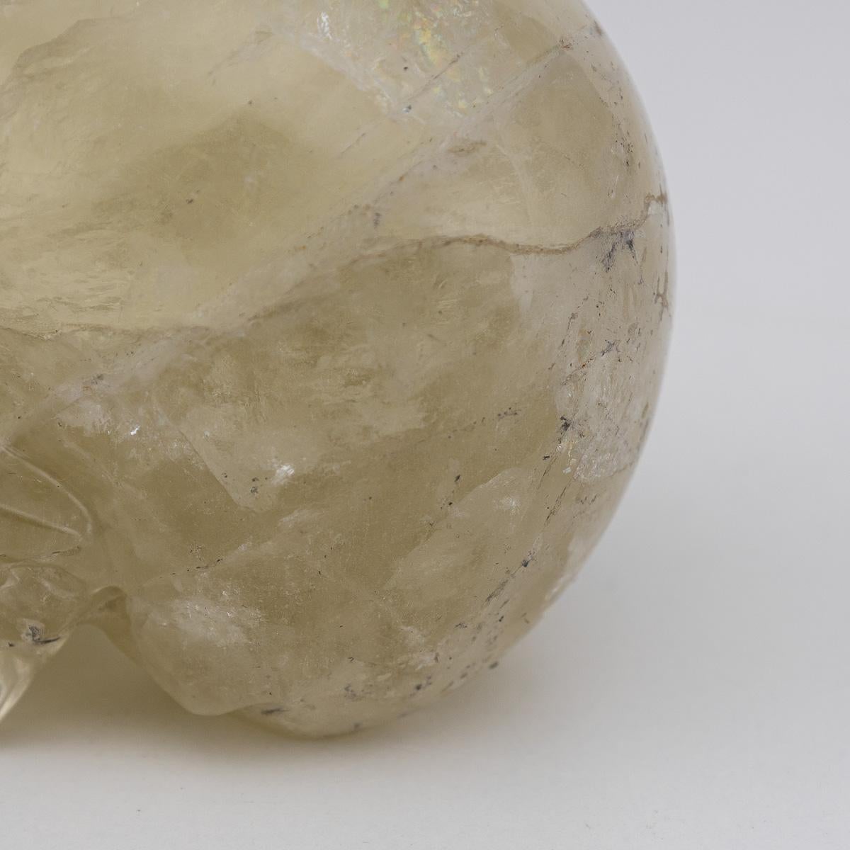Crâne de cristal du 20e siècle en vente 7