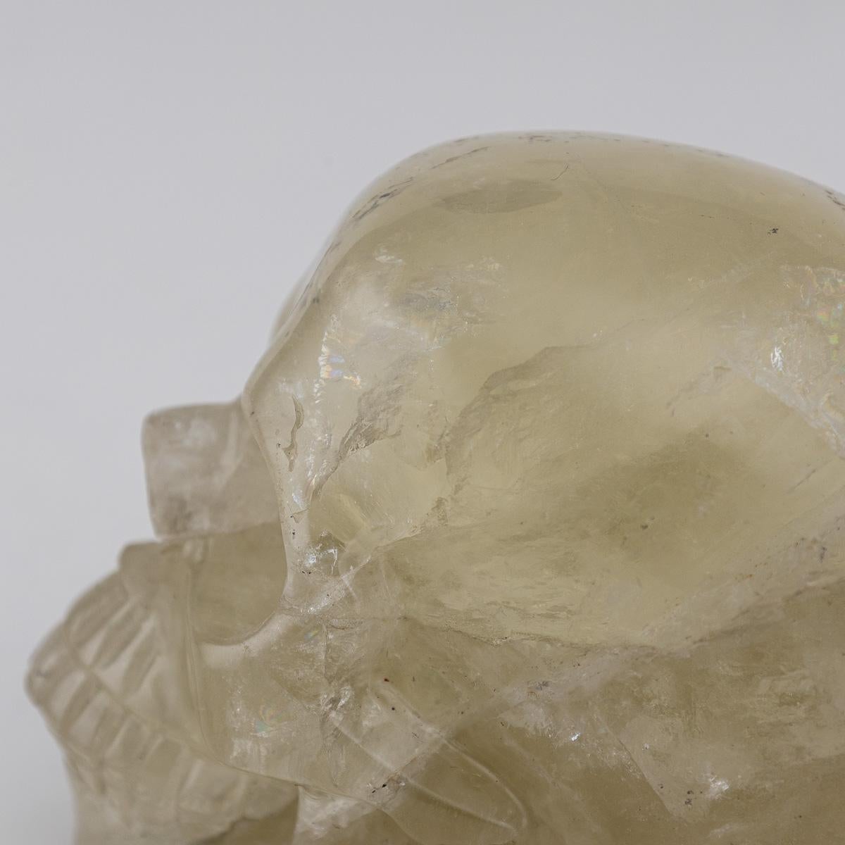 Crâne de cristal du 20e siècle en vente 8
