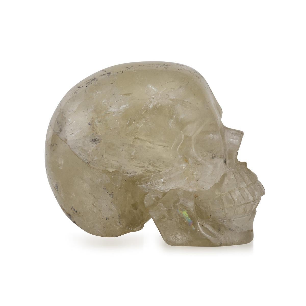 20ième siècle Crâne de cristal du 20e siècle en vente