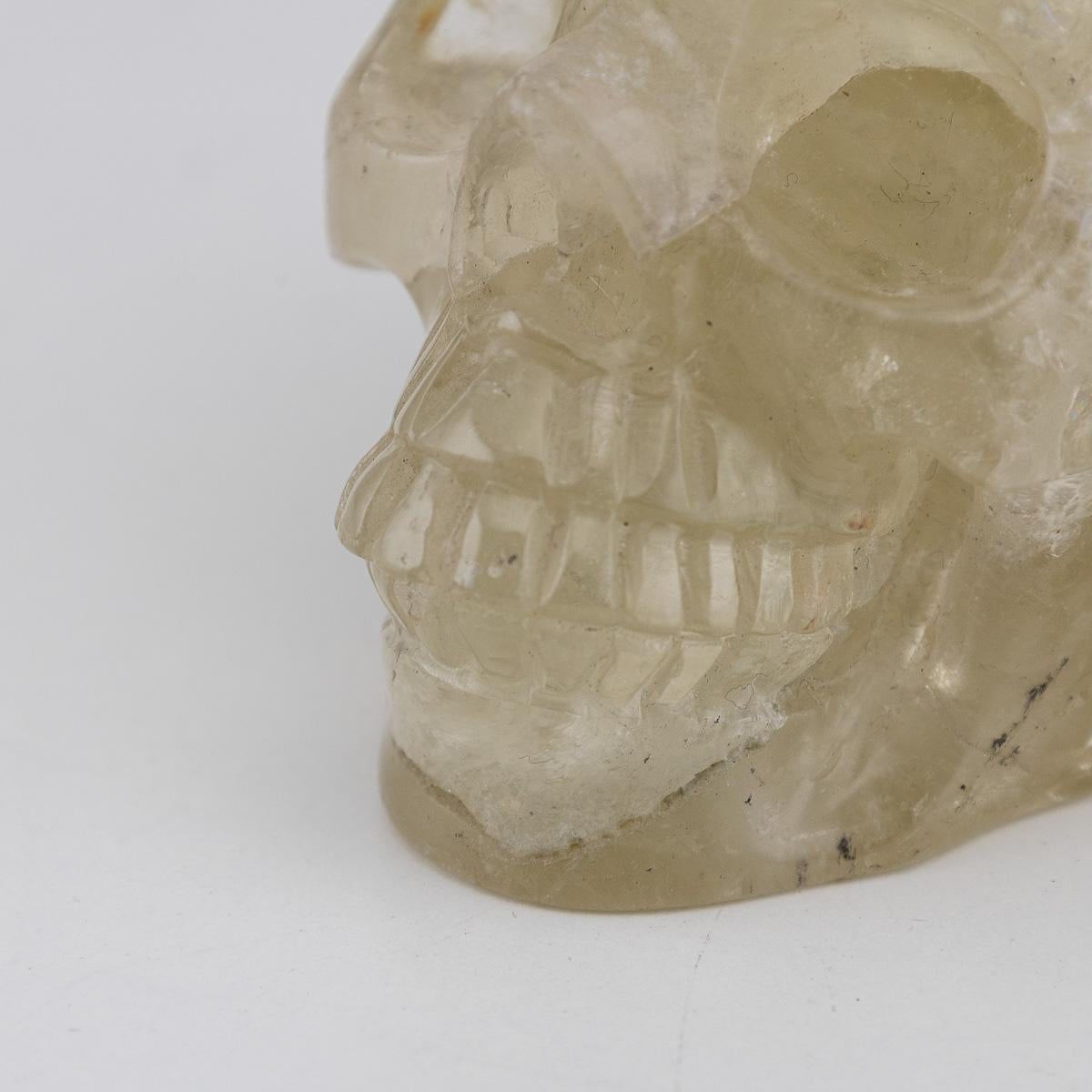 Crâne de cristal du 20e siècle en vente 1