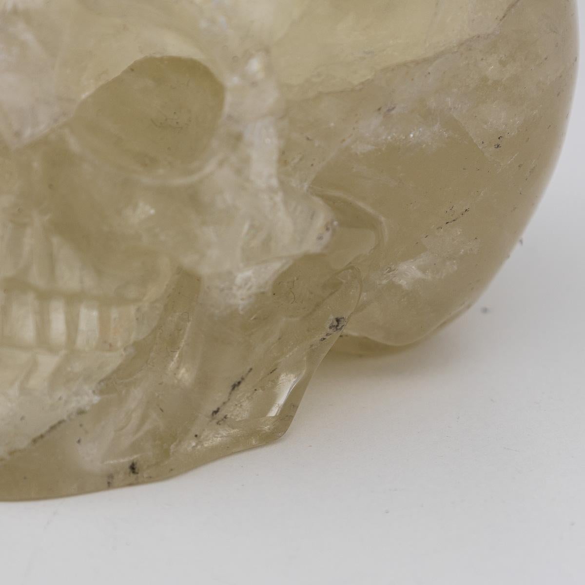 Crâne de cristal du 20e siècle en vente 2