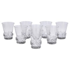 20th Century Crystal Tumblers By Daum, France, c.1950