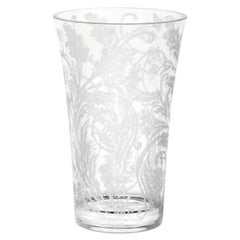 vase "Marly" en cristal taillé à la main:: 20e siècle:: Christofle Silver:: France