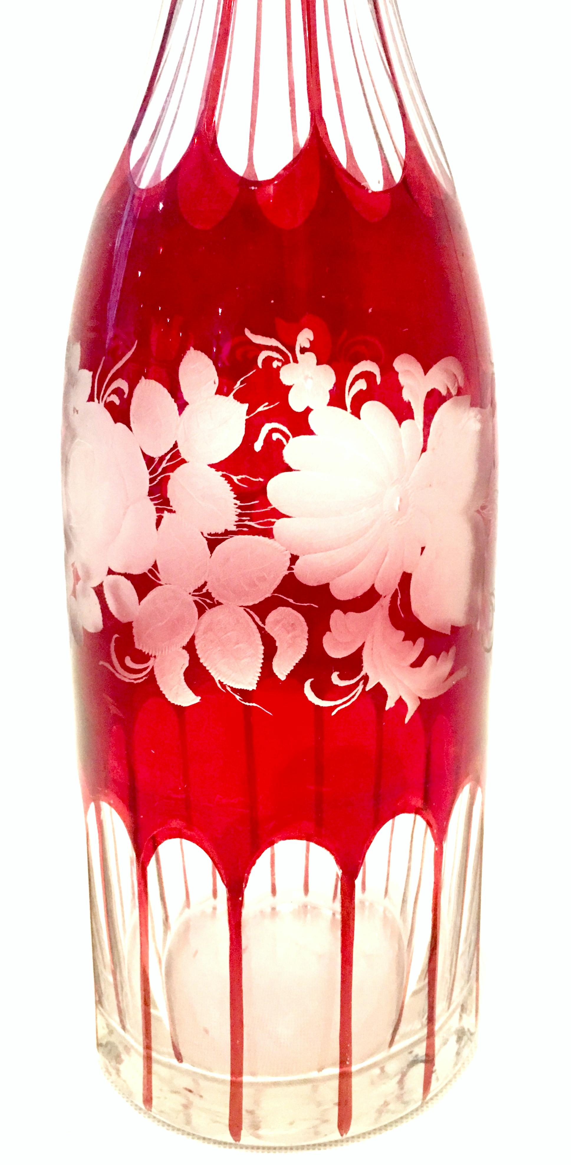 red liquor with crystals