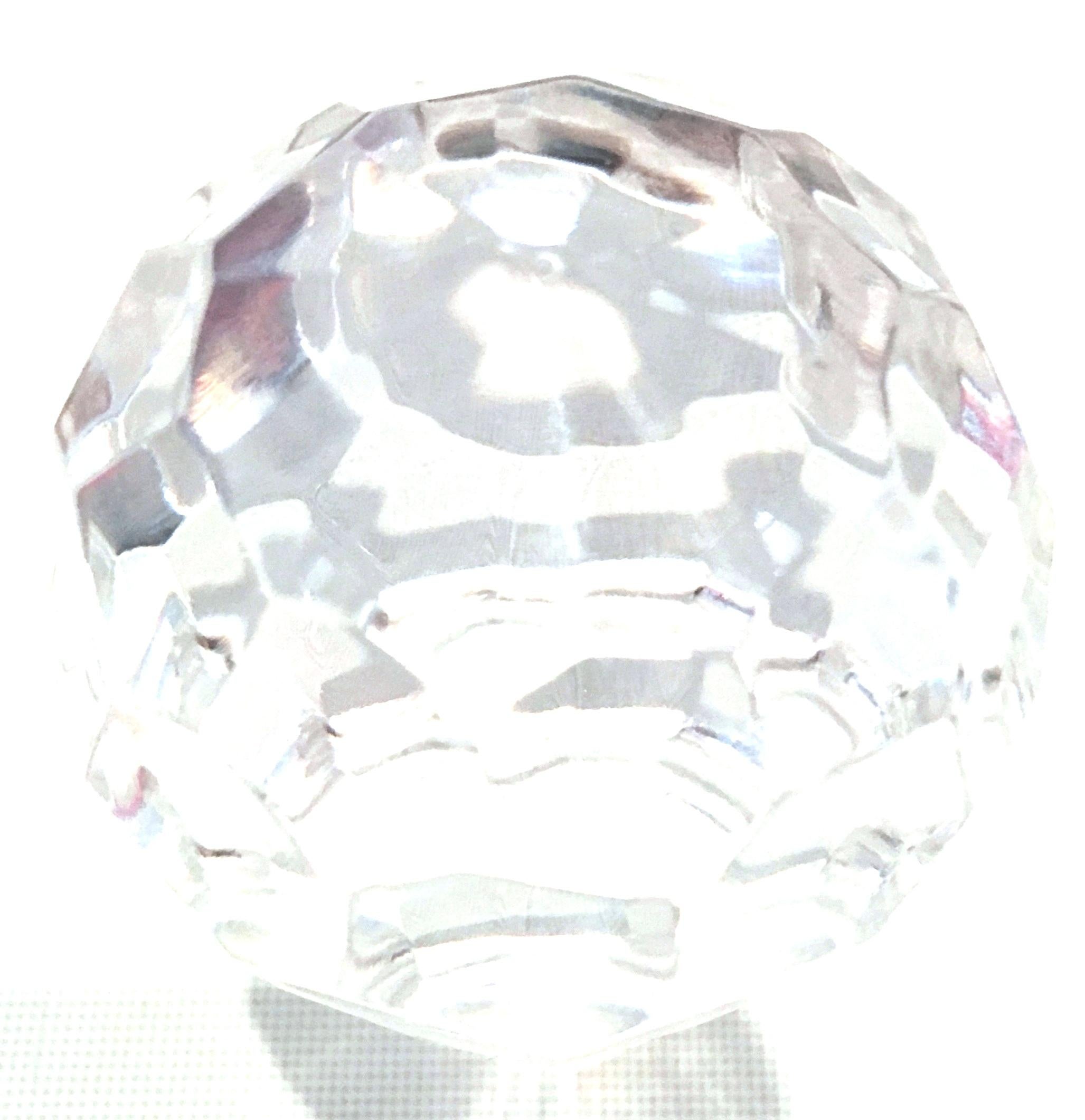 20th Century Tiffany Cut Crystal Liquor Decanter & Stem Drink Glasses, Set of 6  For Sale 7
