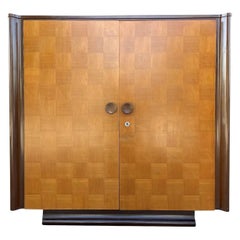 20th Century Czech Art Deco Mahogany, Pinewood Sideboard by Jindrich Halabala