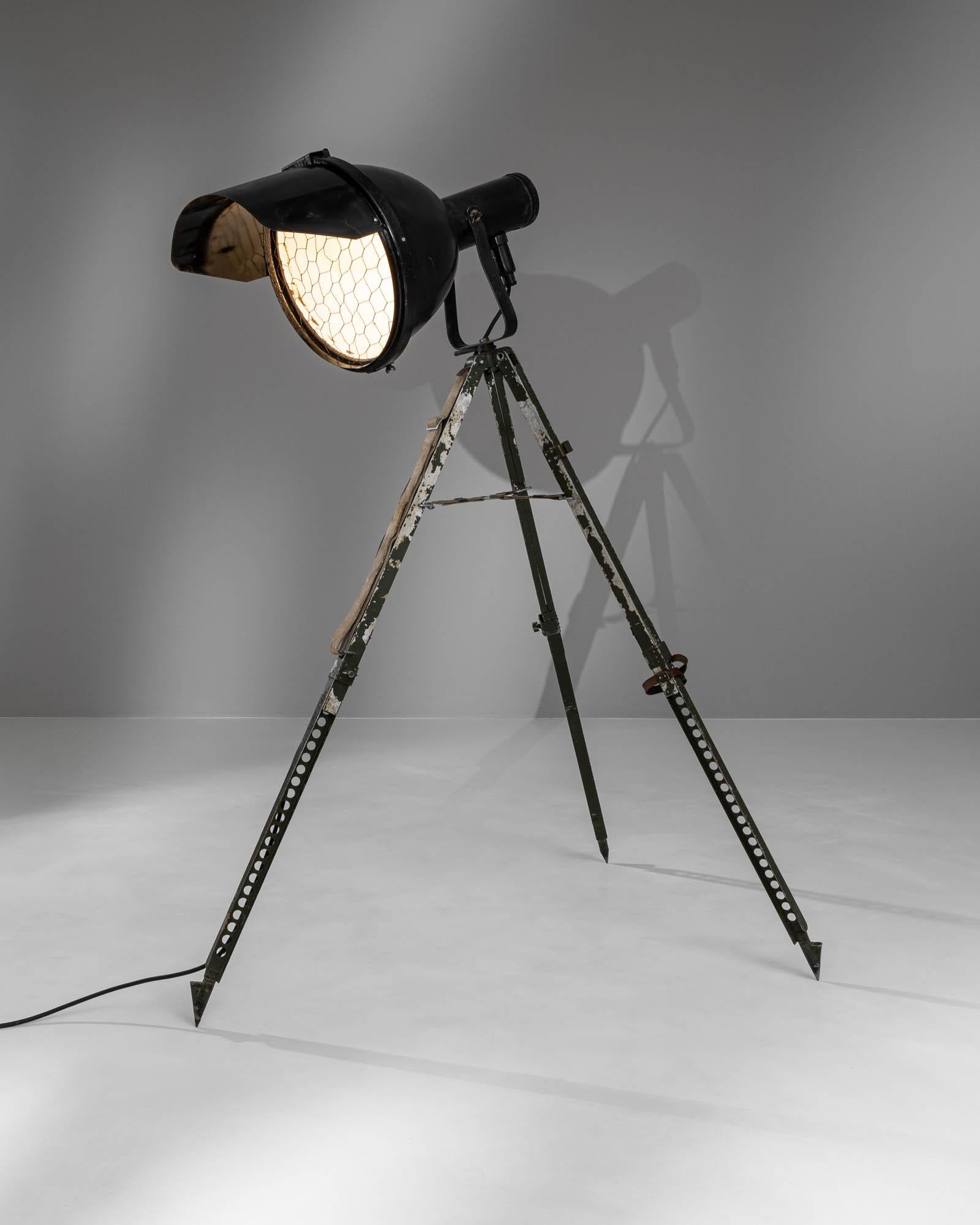 20th Century Czech Metal Floor Lamp For Sale 7