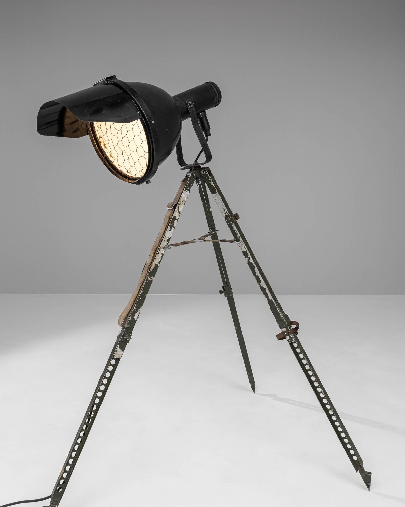20th Century Czech Metal Floor Lamp For Sale 9