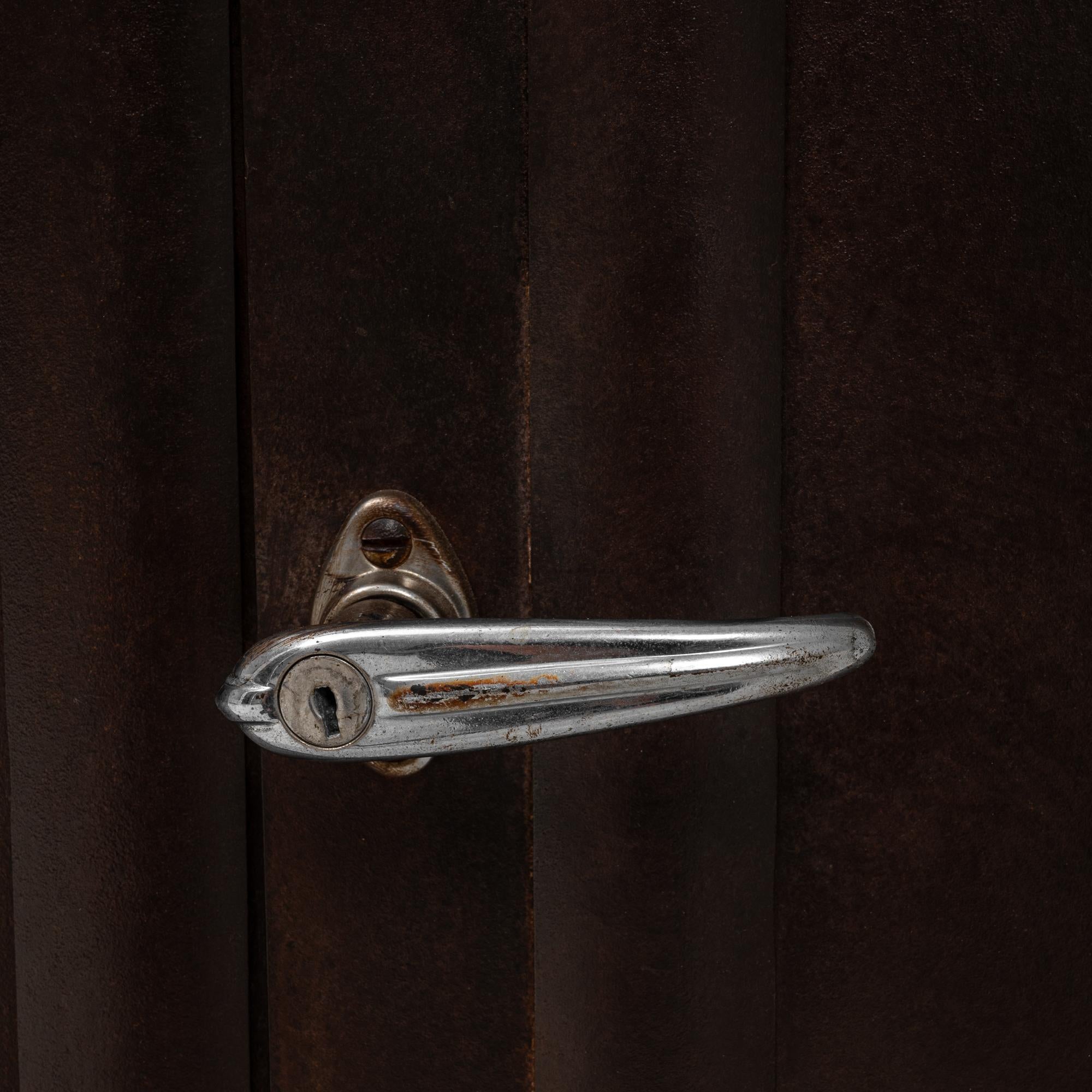 20th Century Czech Polished Medical Cabinet 9