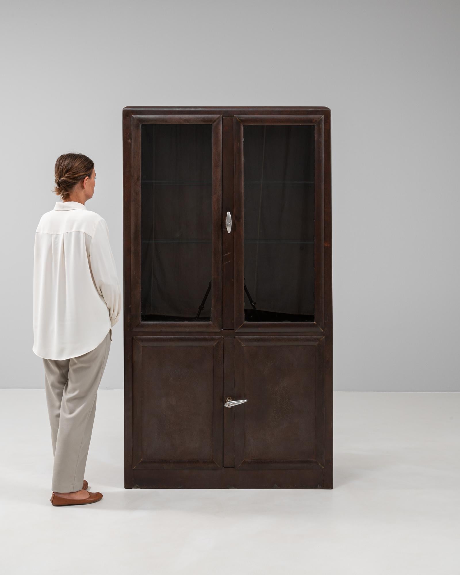 Metal 20th Century Czech Polished Medical Cabinet