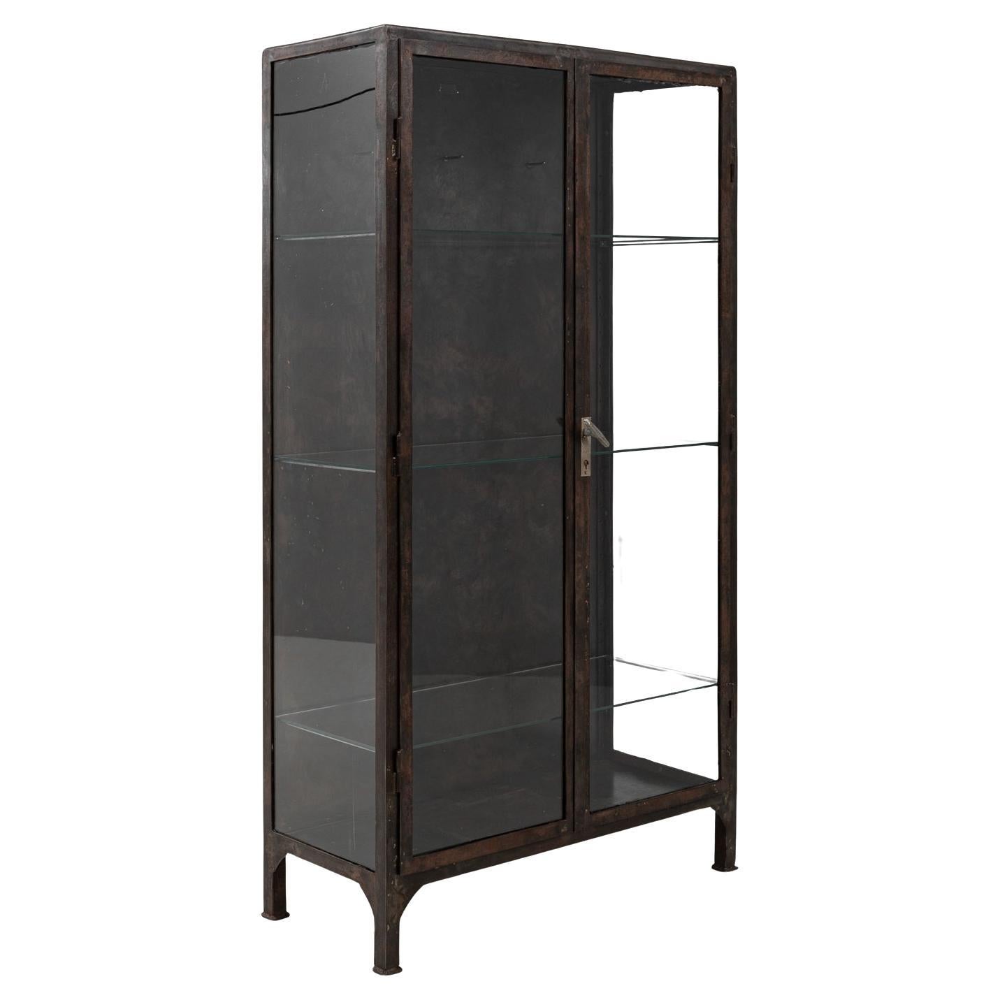 20th Century Czech Polished Medical Cabinet