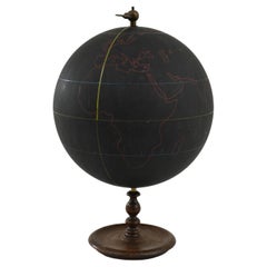 Globo di legno ceco del XX secolo