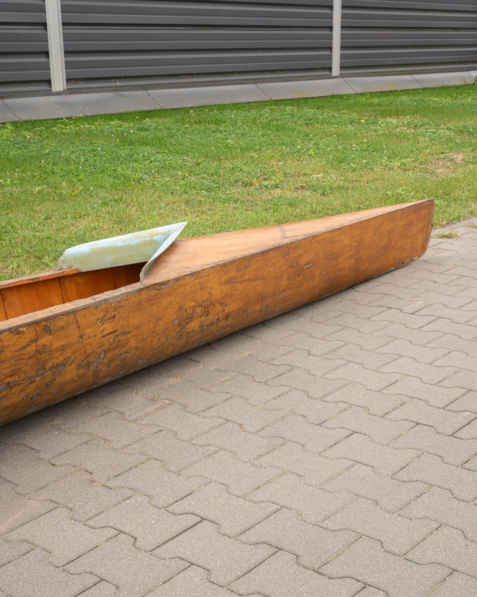 20th Century Czech Wooden Kayak For Sale 1