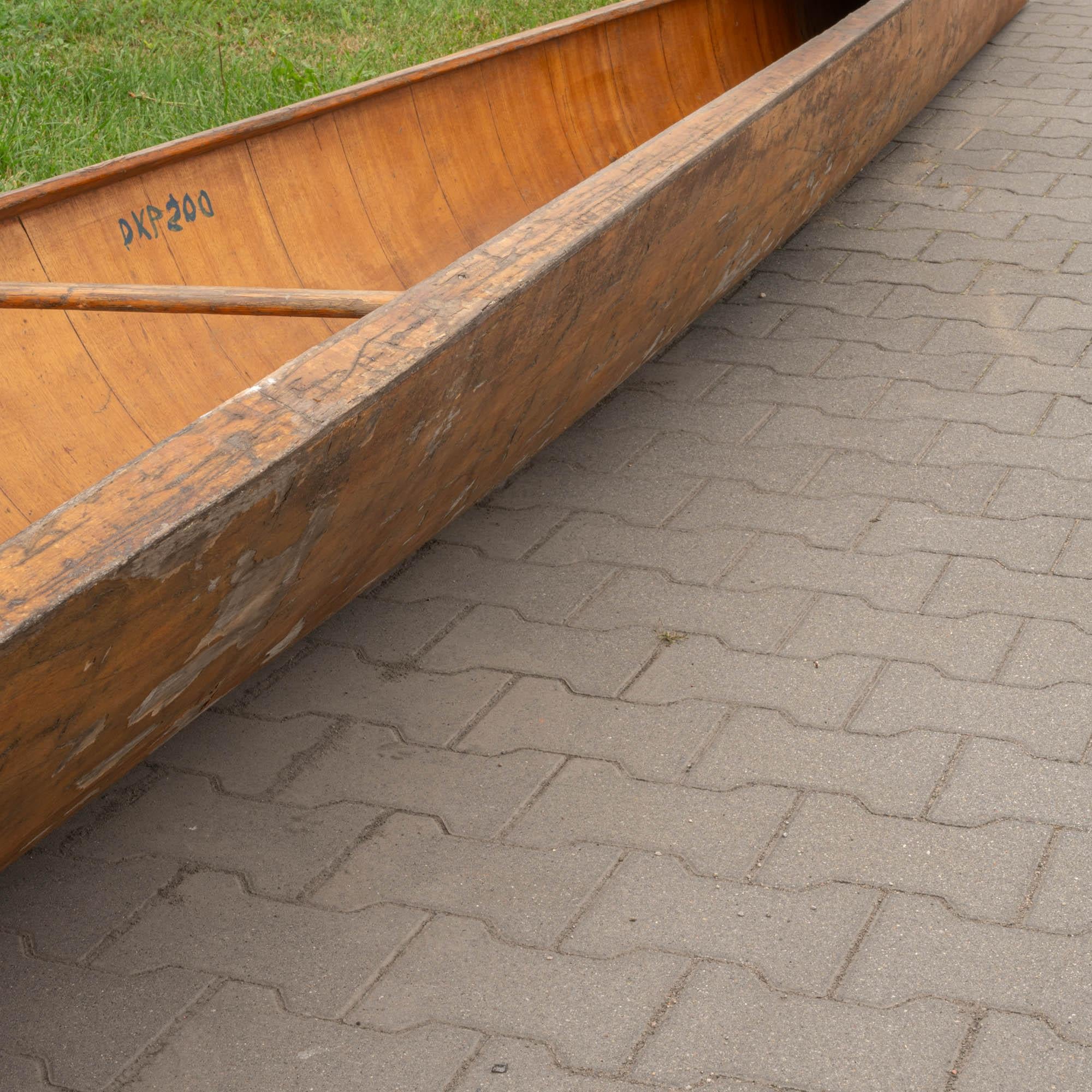 20th Century Czech Wooden Kayak For Sale 4