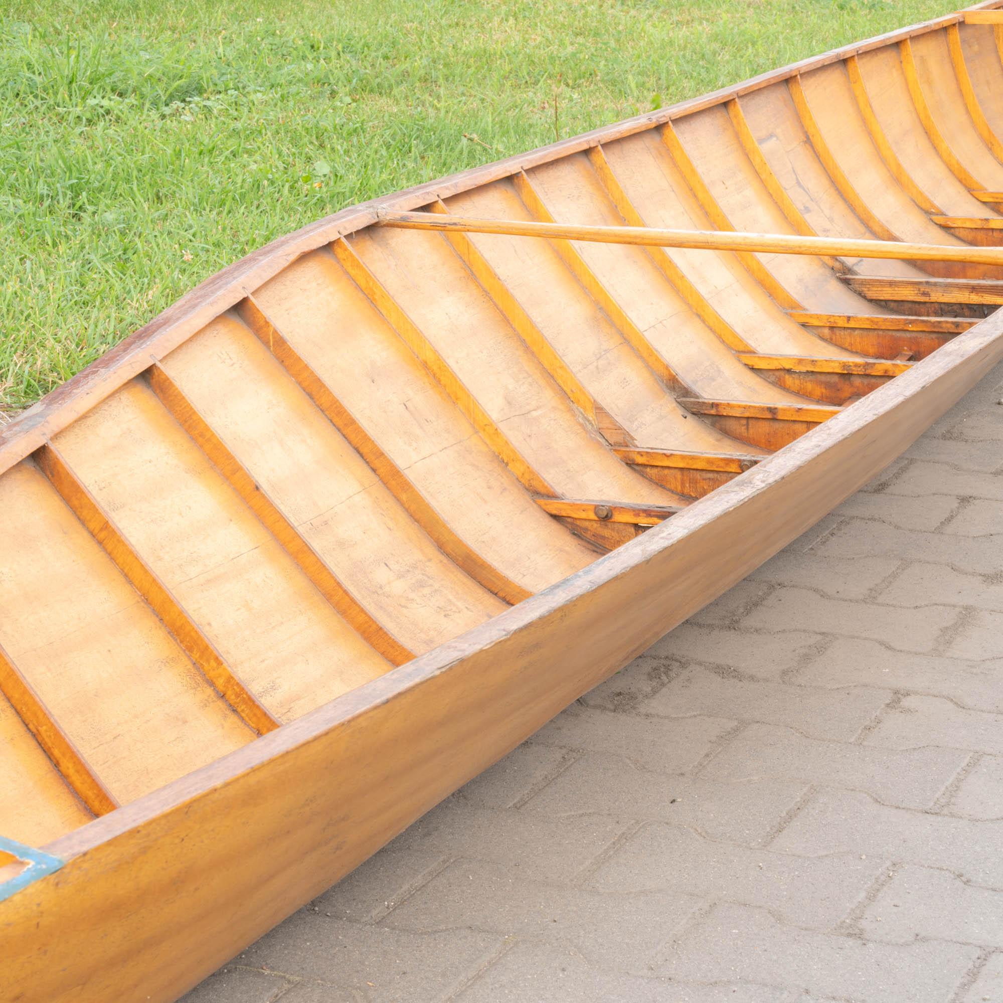 20th Century Czech Wooden Racing Kayak For Sale 7