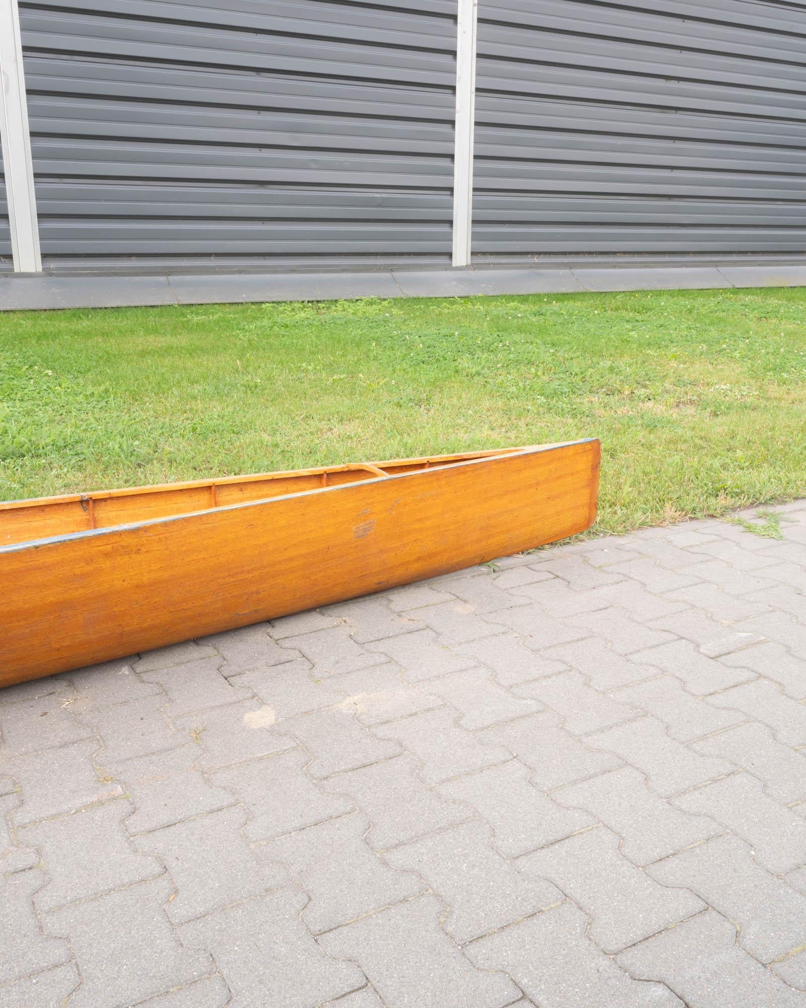 20th Century Czech Wooden Racing Kayak For Sale 3