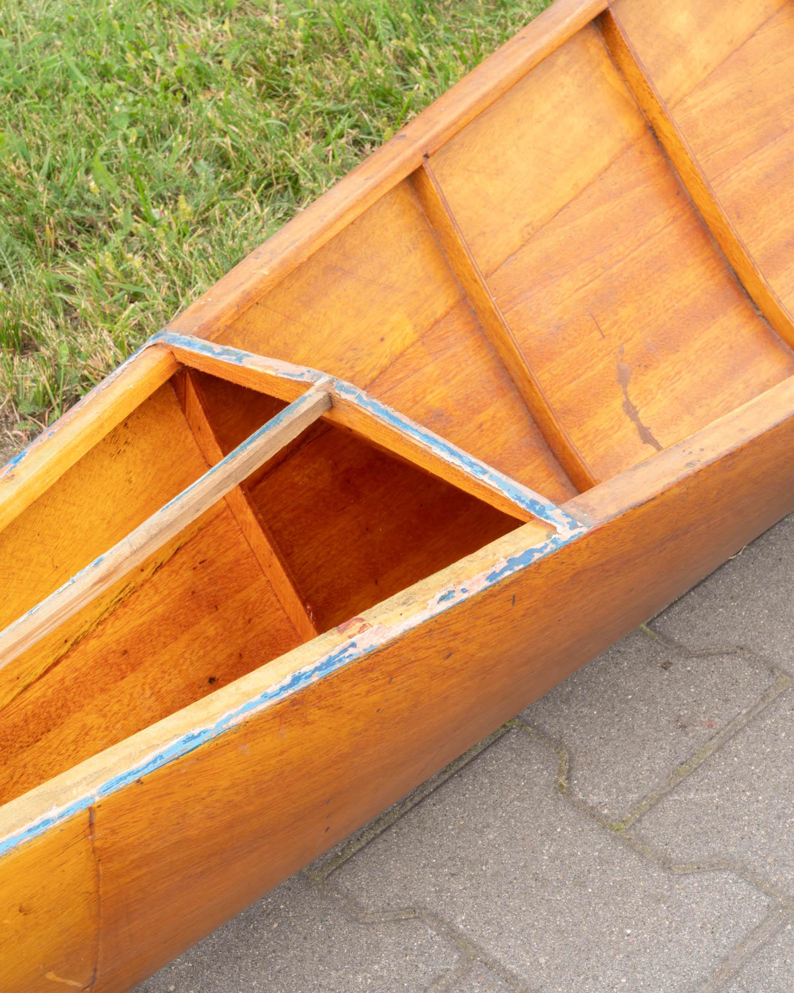 20th Century Czech Wooden Racing Kayak For Sale 6