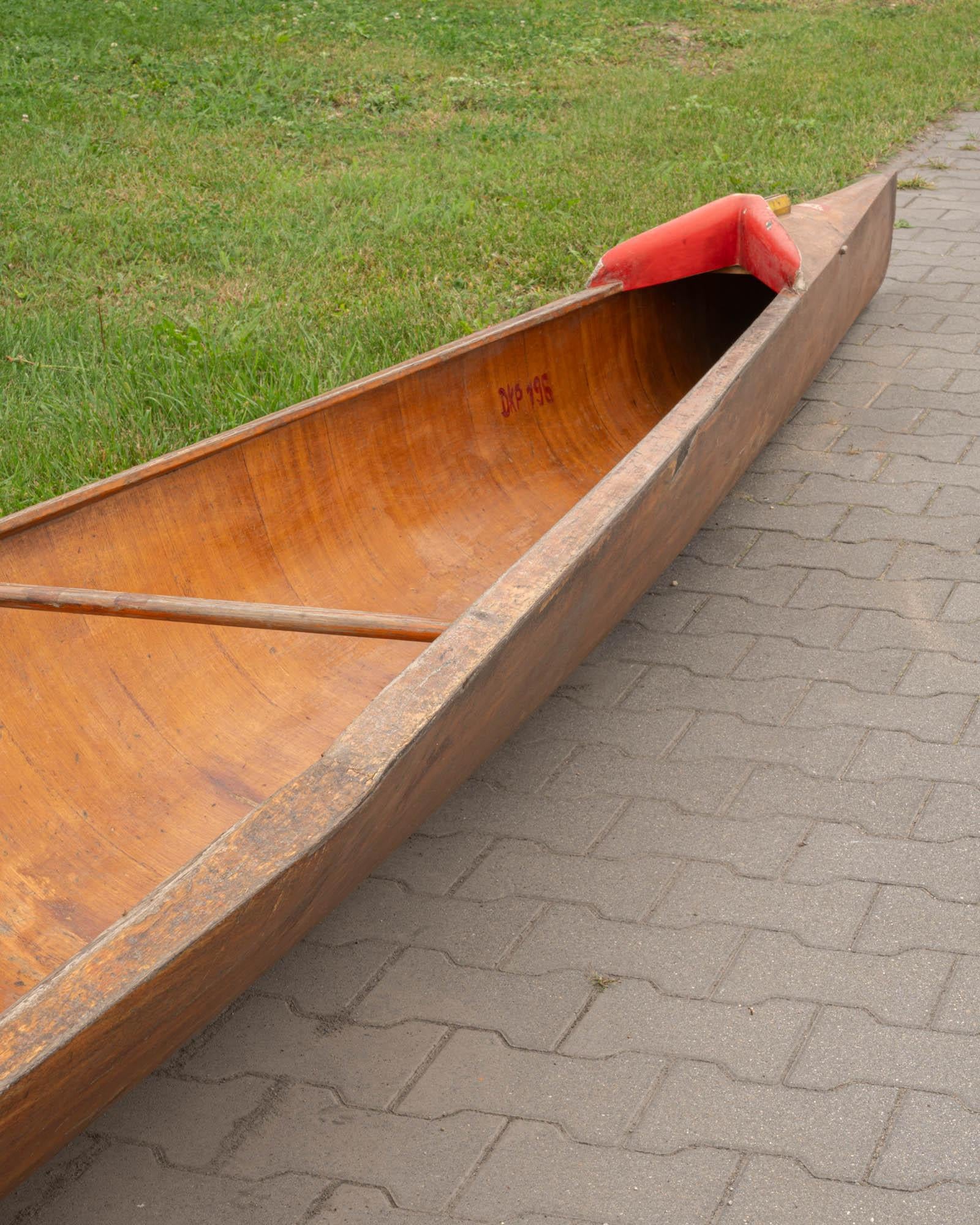 20th Century Czech Wooden Racing Kayak 6