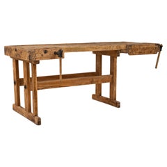 20th Century Czech Wooden Work Table