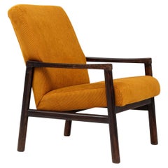 Vintage 20th Century Czechia Upholstered Armchair