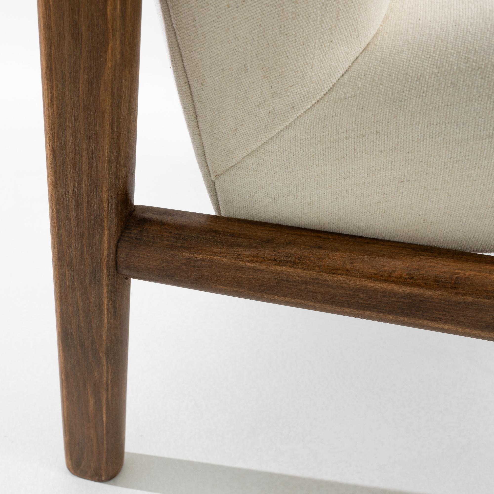 20th Century Czechia Wooden Armchairs, a Pair For Sale 1