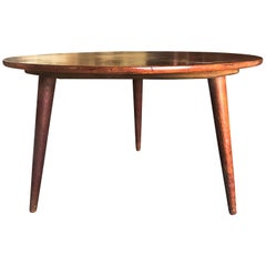 20e siècle, Table basse danoise en teck Andreas Tuck par Hans J. Wegner