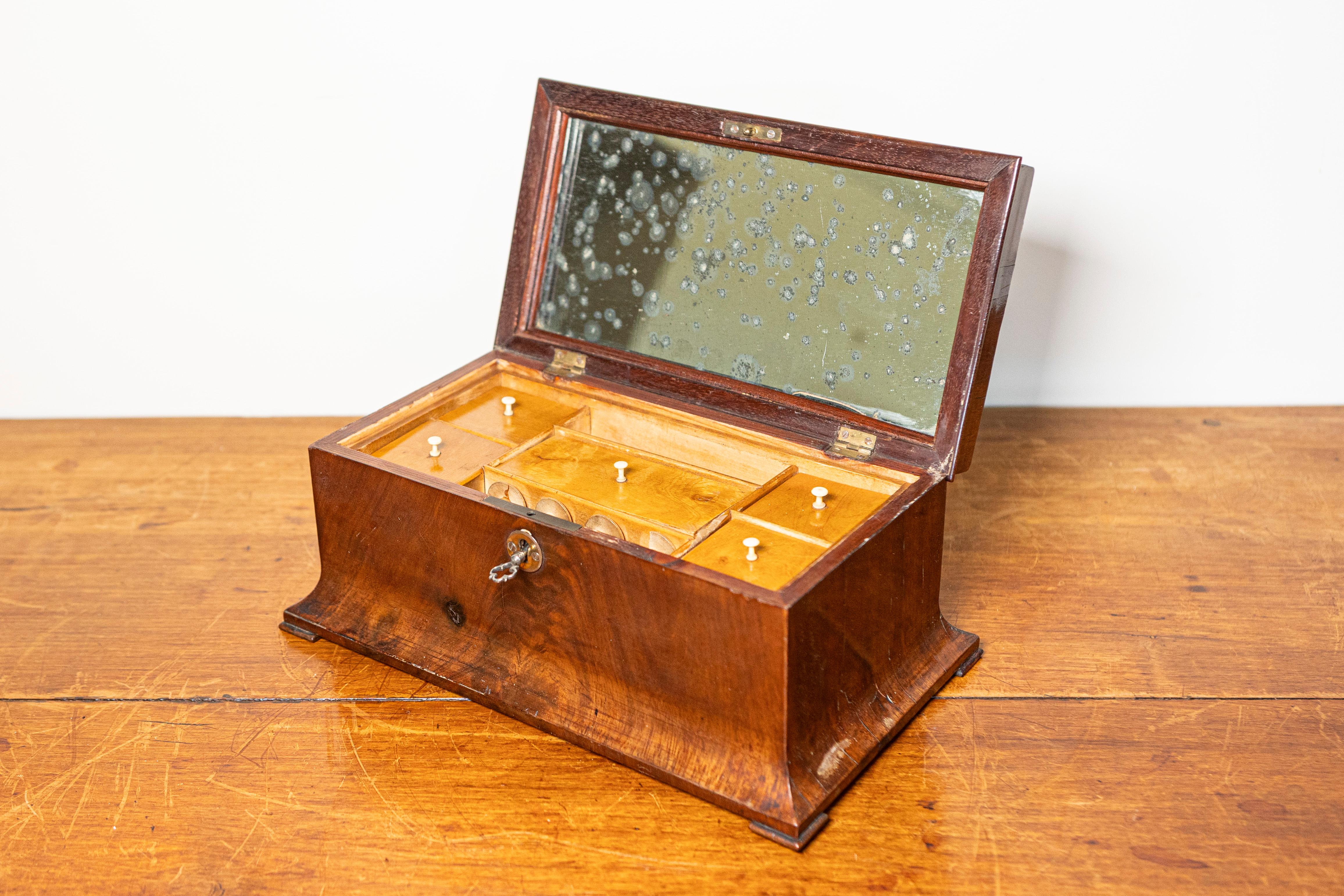 Walnut 20th Century Danish Box Circa 1900 For Sale