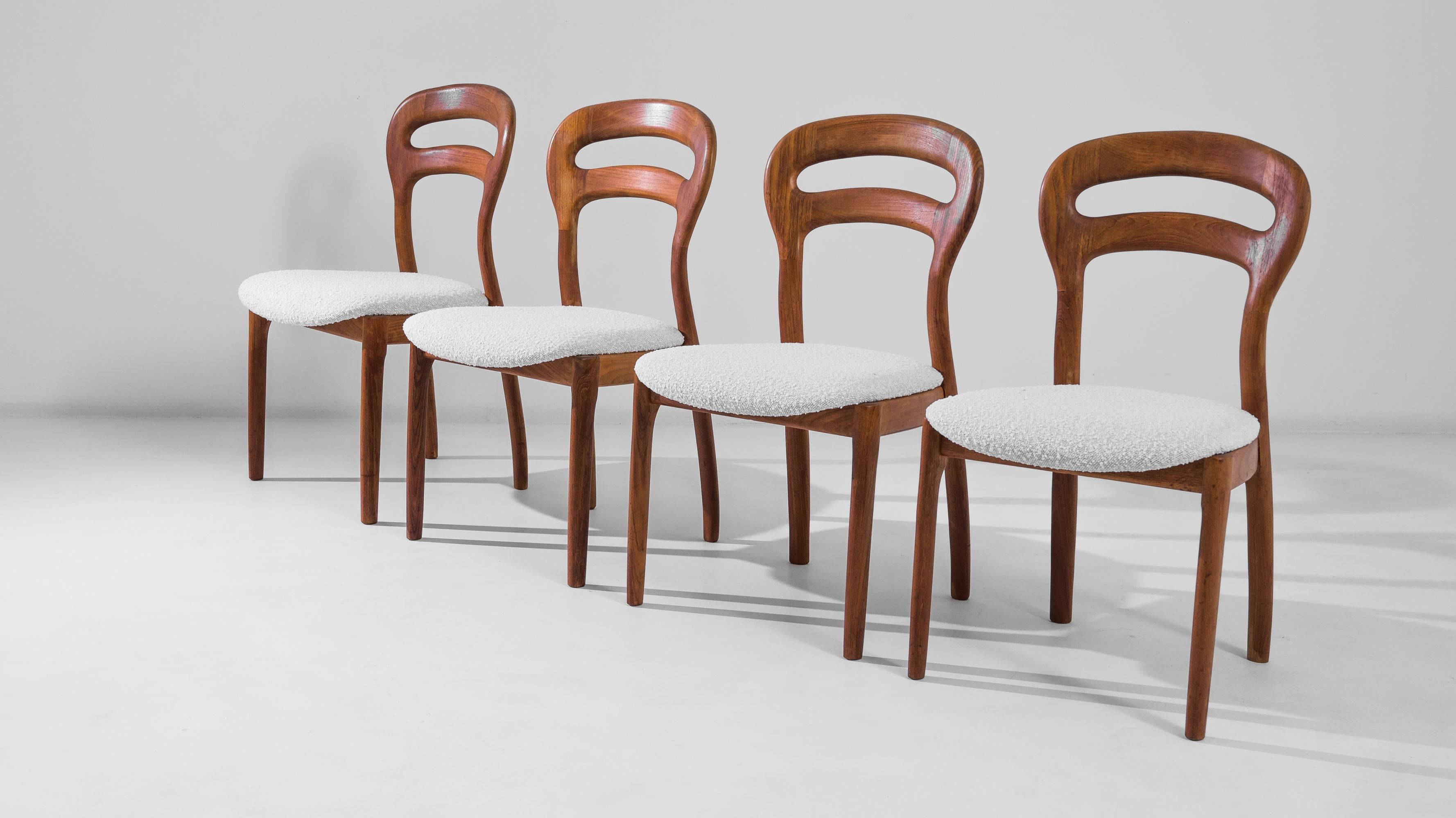 Scandinavian Modern 20th Century Danish Modern Dining Chairs, Set of Four