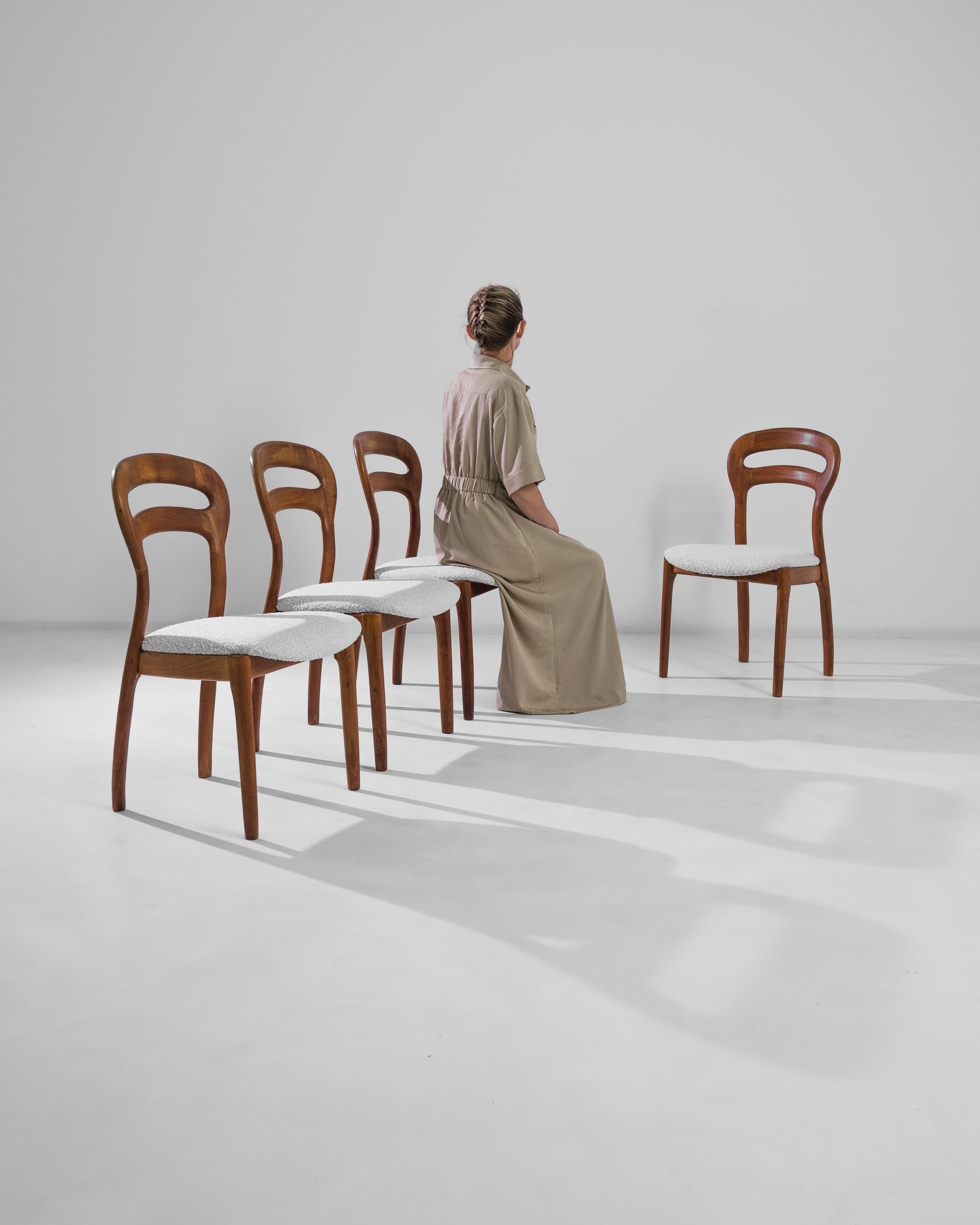 Teak 20th Century Danish Modern Dining Chairs, Set of Four