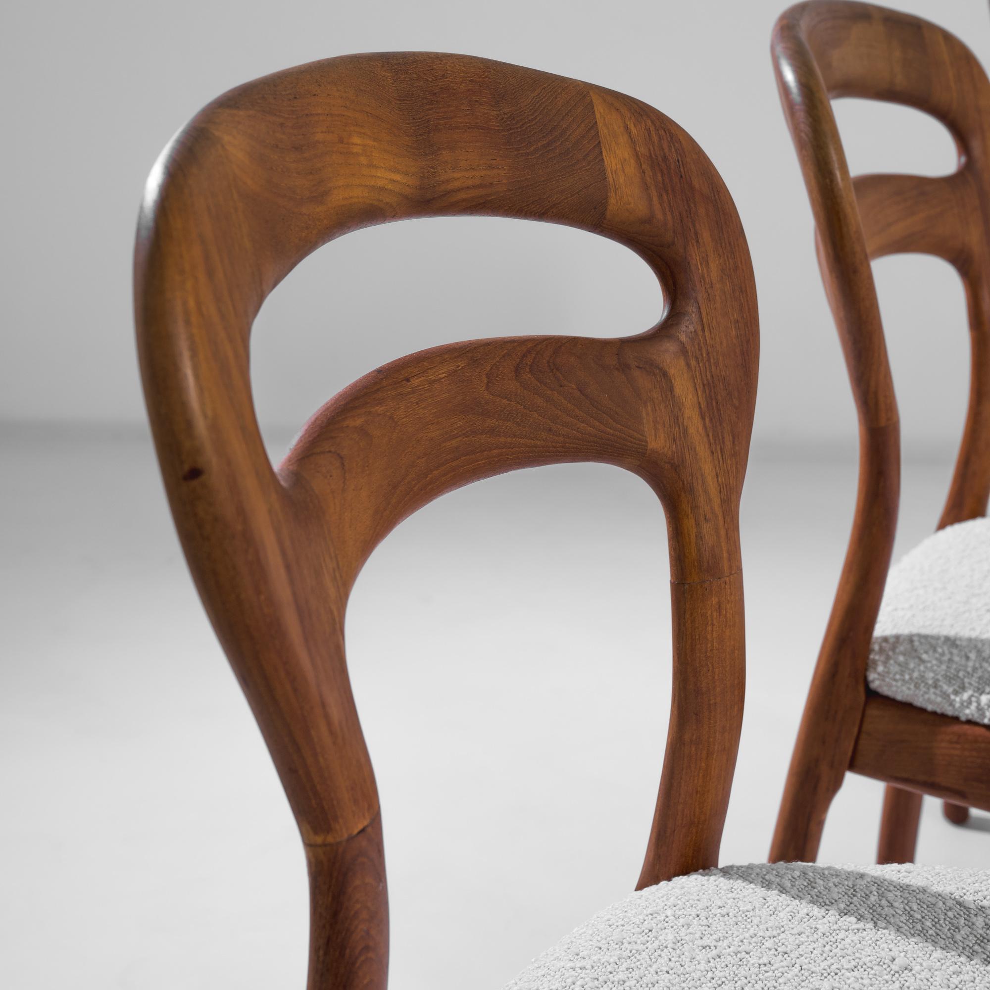 20th Century Danish Modern Dining Chairs, Set of Four 1