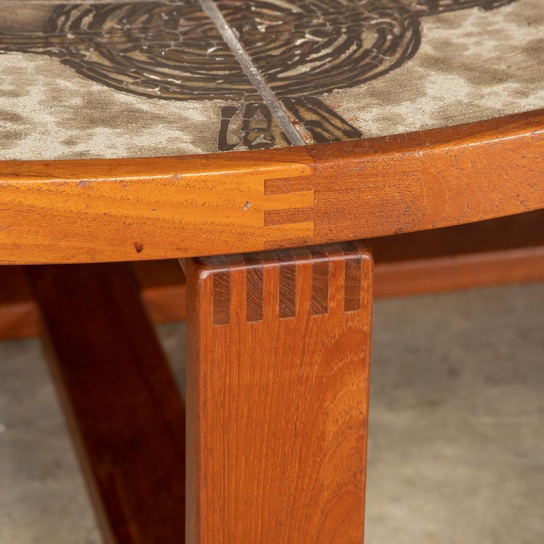 20th Century Danish Ox Art Coffee Table by Trioh For Sale at 1stDibs