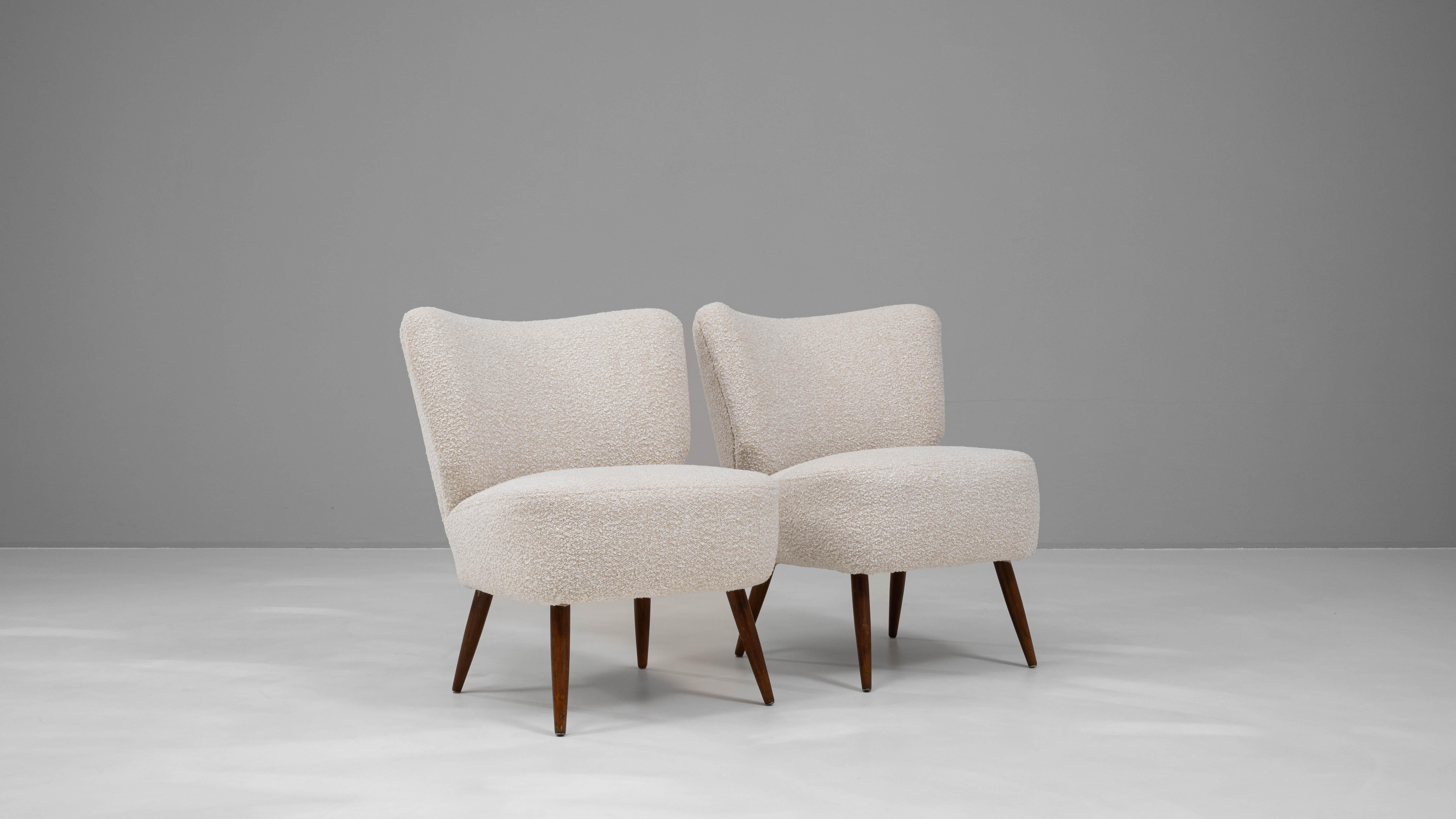 Paire de chaises tapissées danoises du 20e siècle en vente 5