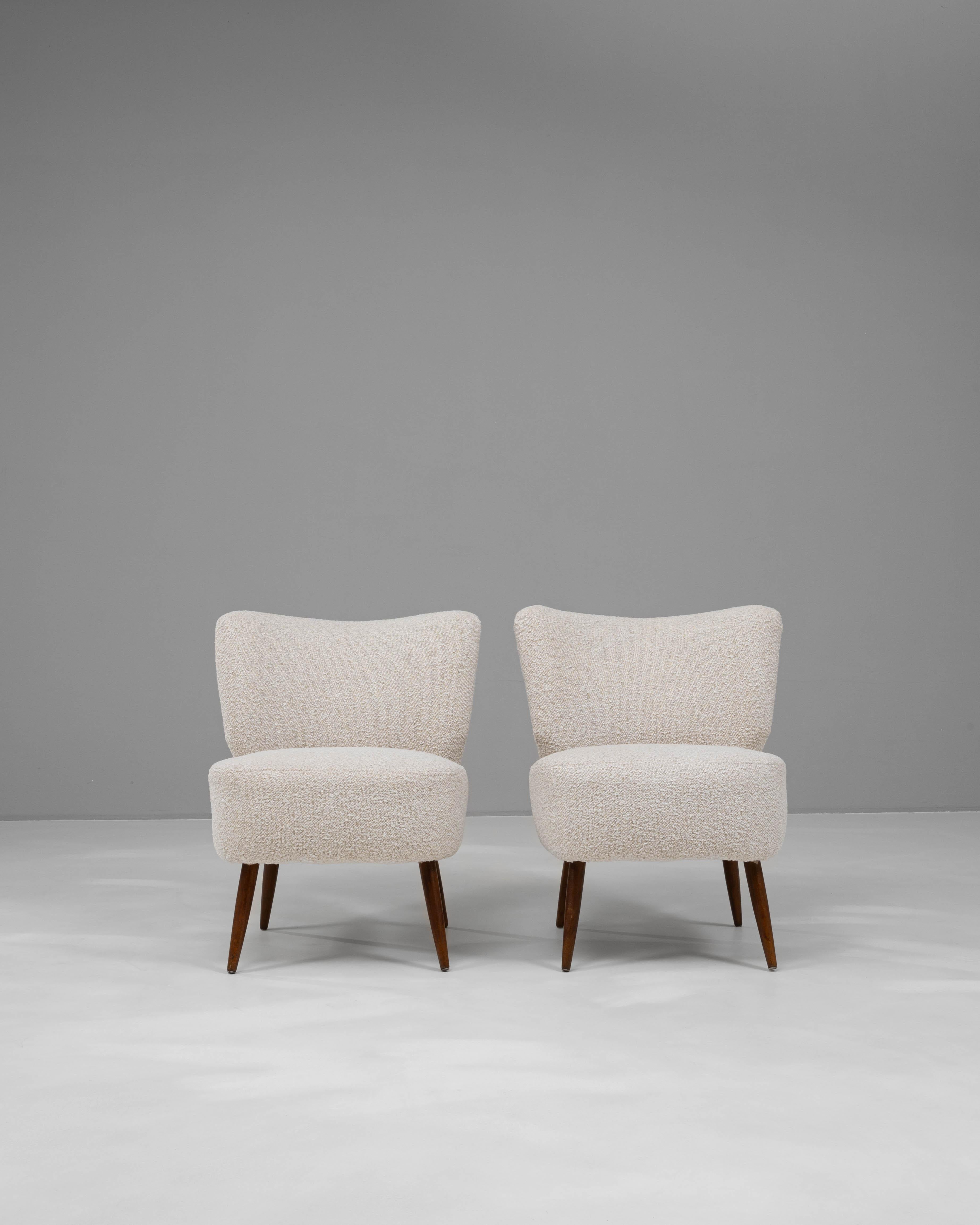 Paire de chaises tapissées danoises du 20e siècle Bon état - En vente à High Point, NC